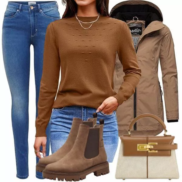 Herbst Outfits Komplette Outfit für Frauen