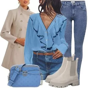 Herbst Outfits Komplette Outfit für Frauen