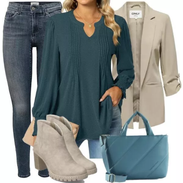 Business Outfits Moderner Business-look outfit