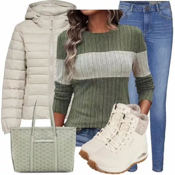 Herbst Outfits Damen Komplette Outfit