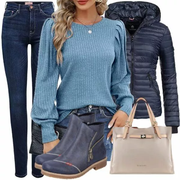 Herbst Outfits Komplette Outfit für Frauen