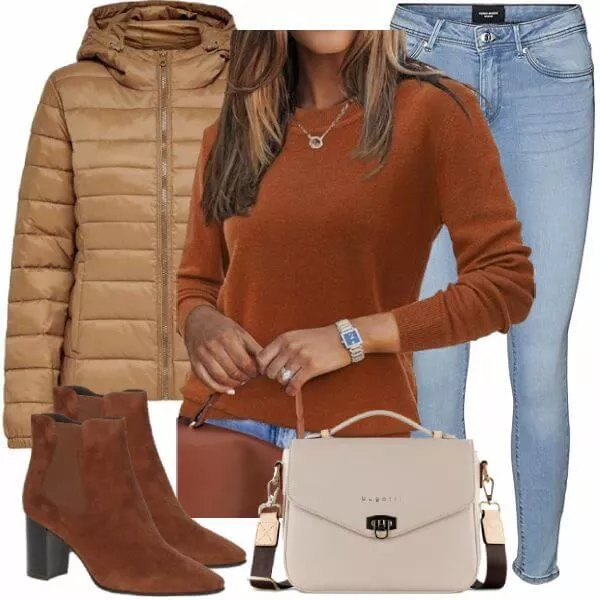 Herbst Outfits Komplette Outfit für Frauen