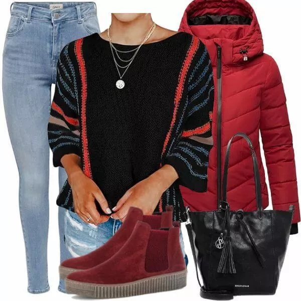 Herbst Outfits Komplette Outfit für Frauen