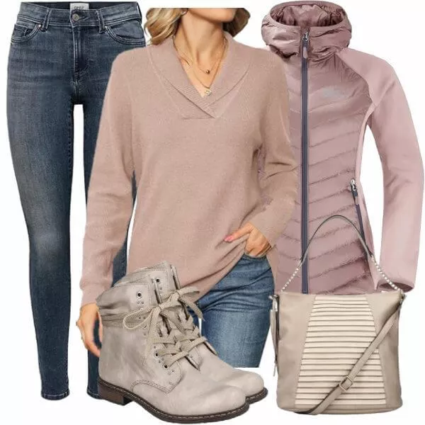 Herbst Outfits Komplette Outfit für Frauen