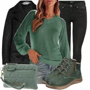 Herbst Outfits Damen Komplette Outfit