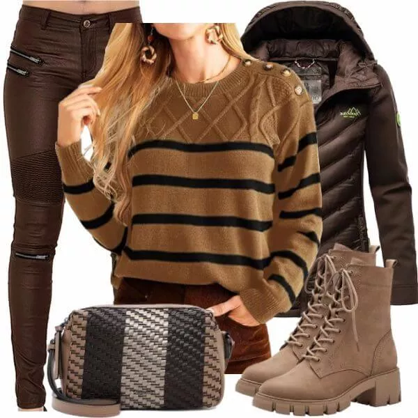 Herbst Outfits Damen Komplette Outfit