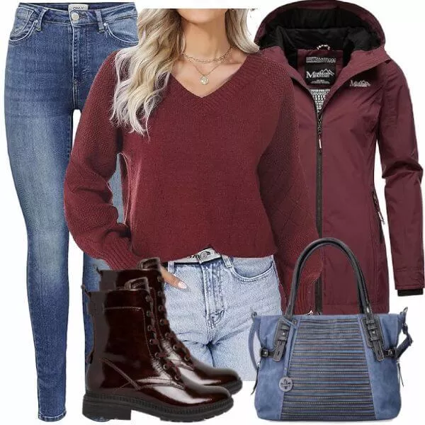 Herbst Outfits Damen Komplette Outfit