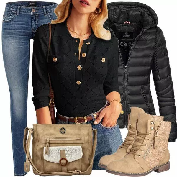 Herbst Outfits Komplette Outfit für Frauen