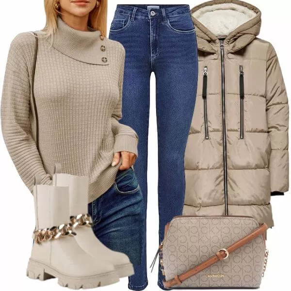 Herbst Outfits Komplette Outfit für Frauen