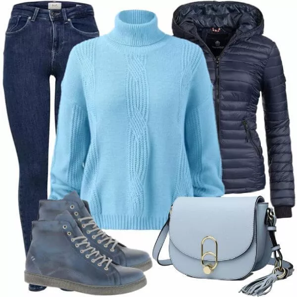 Herbst Outfits Komplette Outfit für Frauen