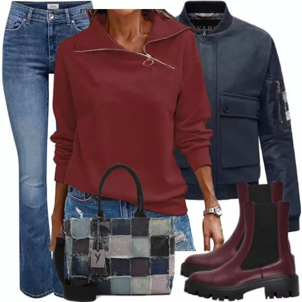 Herbst Outfits Komplette Outfit für Damen