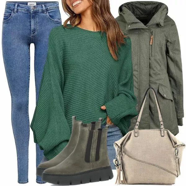 Herbst Outfits Komplette Outfit für Frauen