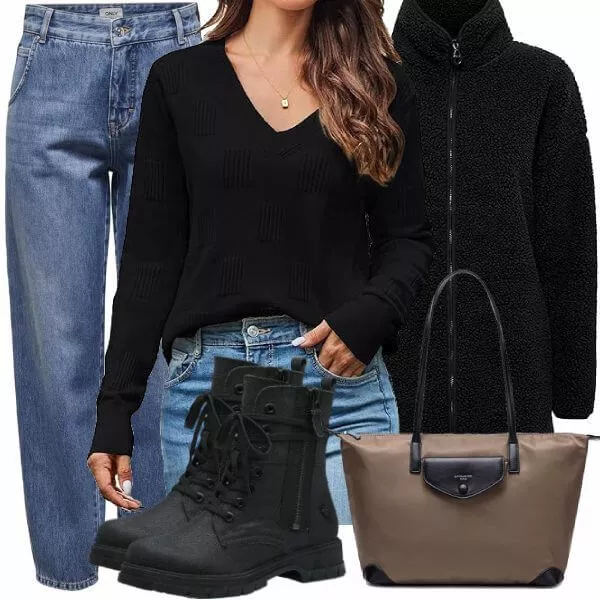 Herbst Outfits Komplette Outfit für Frauen