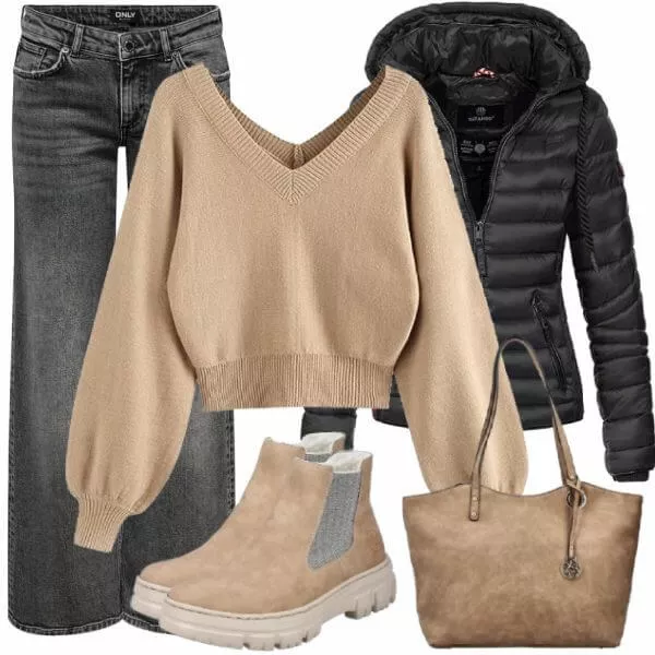 Herbst Outfits Komplette Outfit für Frauen