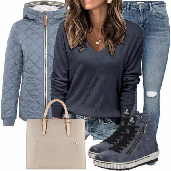 Herbst Outfits Komplette Outfit für Frauen