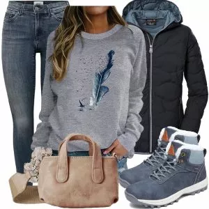 Winter Outfits Komplette Outfit für Damen