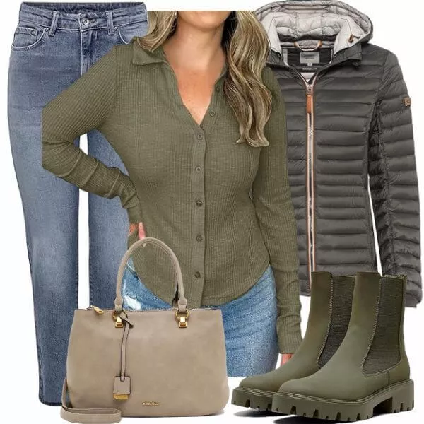 Herbst Outfits Komplette Outfit für Frauen