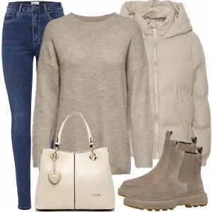 Winter Outfits Damen Komplette Outfit