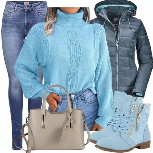 Winter Outfits Komplette Outfit für Frauen