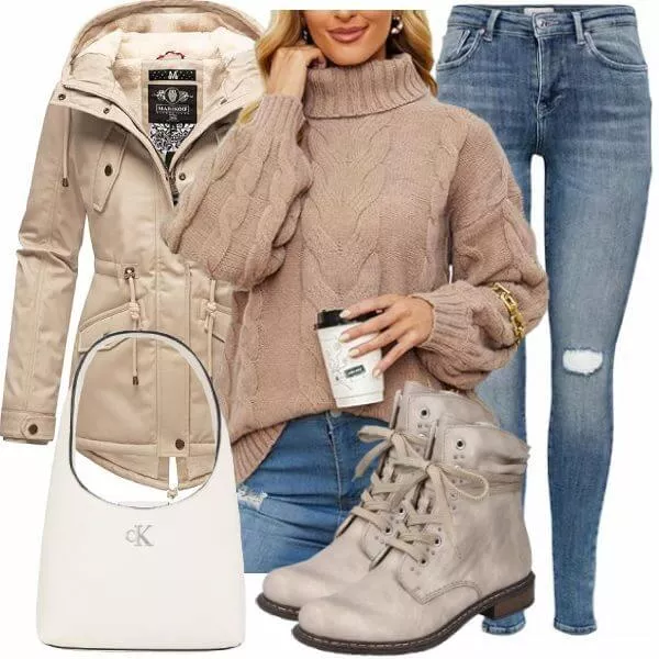 Winter Outfits Komplette Outfit für Frauen