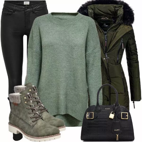 Winter Outfits Damen Komplette Outfit