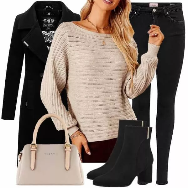 Winter Outfits Damen Komplette Outfit