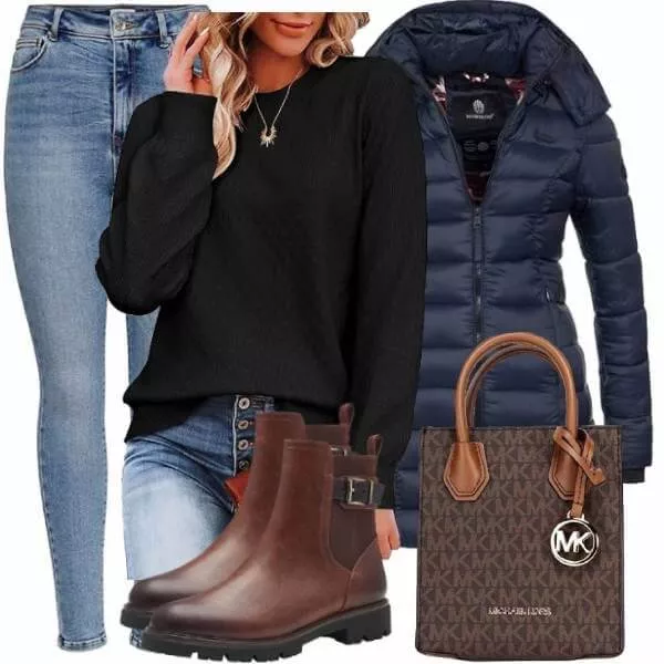 Winter Outfits Coller Look für den Winter