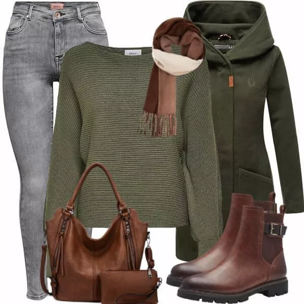 Winter Outfits Komplette Outfit für Frauen