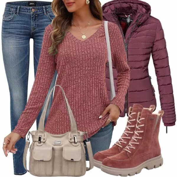 Winter Outfits Komplette Outfit für Frauen