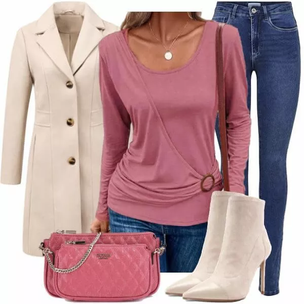 Winter Outfits Damen Komplette Outfit