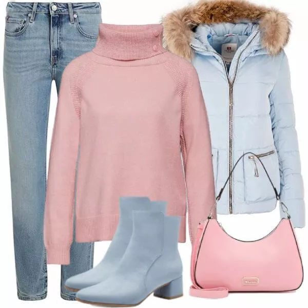 Winter Outfits Damen Komplettoutfit