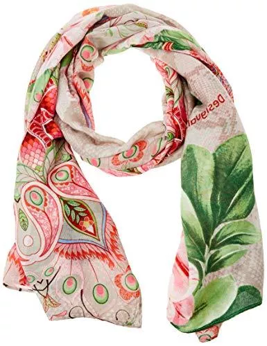Desigual Schals & Tücher Desigual Womens FOU_FLOWER VALKIRIA RECTA Fashion Scarf