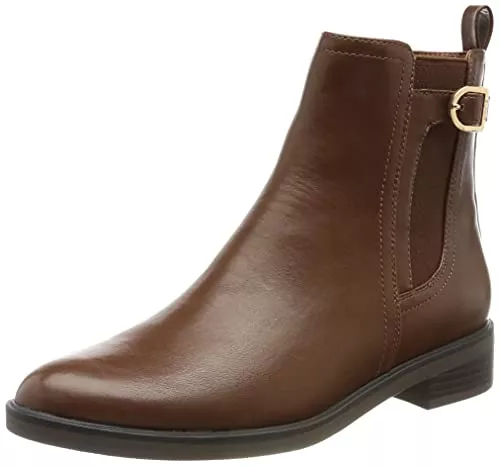 ESPRIT Stiefel ESPRIT Chelsea-Boots in Lederoptik