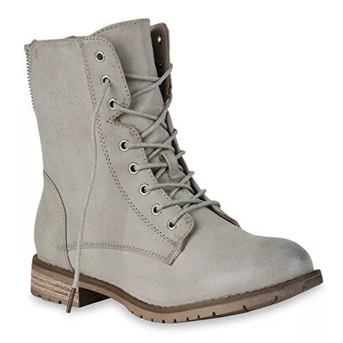 stiefelparadies Stiefel stiefelparadies Damen Schnürstiefeletten Übergrößen Flandell