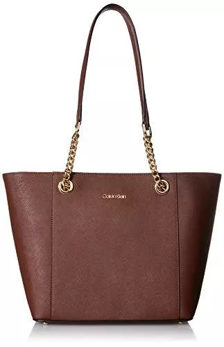 Calvin Klein Taschen & Rucksäcke Calvin Klein Hayden Saffiano East/West Damen-Handtasche mit Reißverschluss