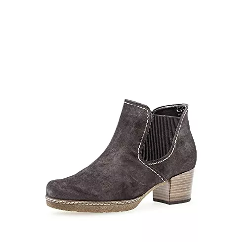 Gabor Schuhe Gabor Damen Chelsea Boots,Wechselfußbett,Moderate Mehrweite (G)
