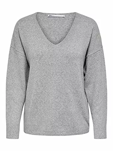 ONLY Pullover & Strickmode ONLY Female Strickpullover V-Ausschnitt