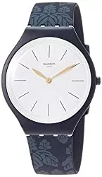 Swatch Uhren Swatch Unisex Erwachsene Analog Quarz Uhr mit Silikon Armband SVON102