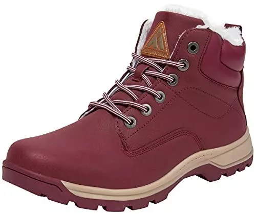 Mishansha Stiefel Mishansha Unisex Winterschuhe Winterstiefel mit Warm Gefüttert, Gr. 36-48