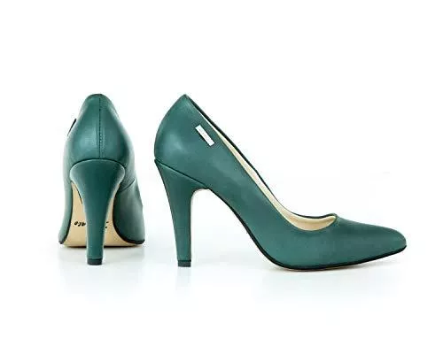 Zapato High Heels Zapato Damen Leder Pumps Modell 035