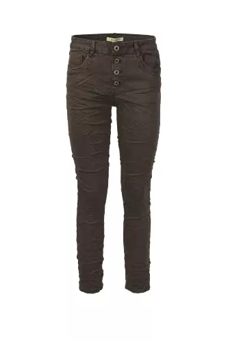 Jewelly Jeans Jewelly Jeans Damen im Crash Look 5154