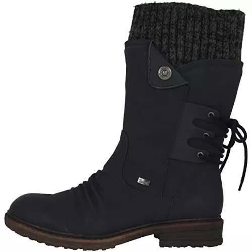 Rieker Stiefel Rieker Damen Stiefel 94750, Frauen Winterstiefel,riekerTEX