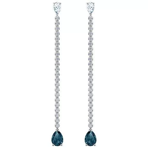 SWAROVSKI Schmuck SWAROVSKI Damen-Hängeohrringe Edelstahl Kristall 5457641