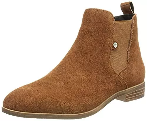 ESPRIT Stiefel ESPRIT Chelsea-Boots aus Veloursleder