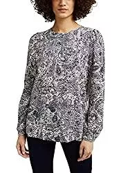 ESPRIT Langarmblusen ESPRIT Bluse mit Paisley-Print