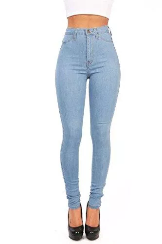 Imily Bela Jeans Imily Bela High Waist Jeans Damen Skinny Stretch Regular Fit Basic Jeanshose Straight Hose