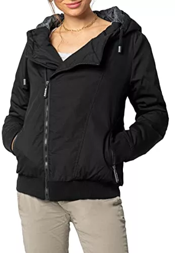 Sublevel Jacken Sublevel Damen Winter-Jacke mit Kapuze warm gefüttert
