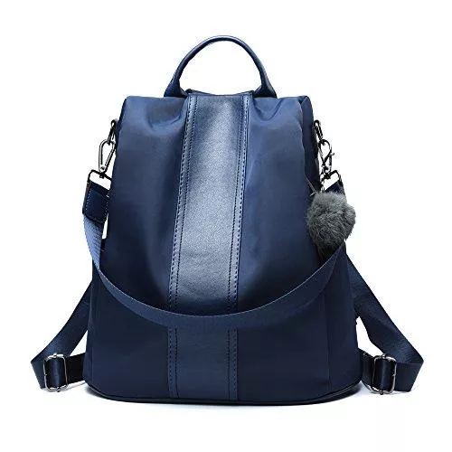 PINCNEL Taschen & Rucksäcke Damen Rucksack Geldbörse Wasserdicht Nylon Anti-Diebstahl Rucksack Leichte Schultertasche