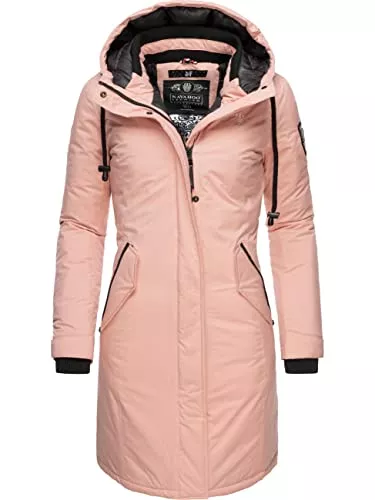 Navahoo Mäntel Navahoo Damen Wintermantel Winterparka mit Kapuze Letiziaa XS-3XL