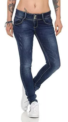 Hailys Jeans Hailys Camila Frauen Jeans blau Basics, Streetwear